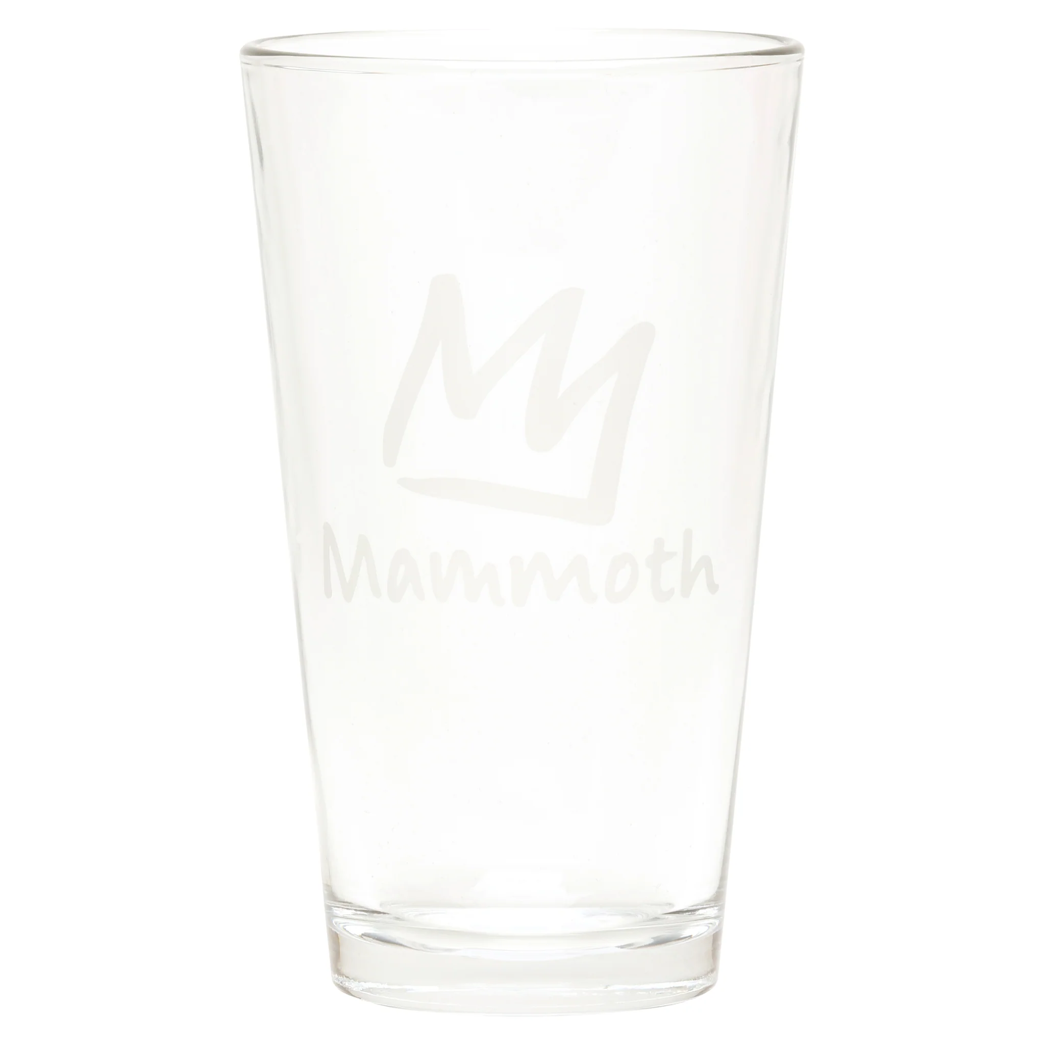 CROWN 16OZ PINT GLASS