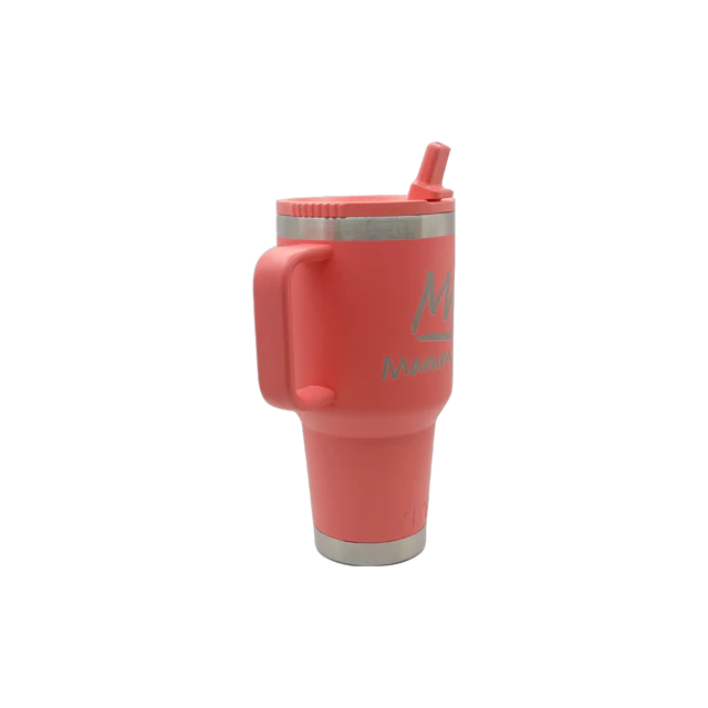 MAMMOTH CROWN YETI 30OZ TRAVEL MUG WITH STRAW - Image 2