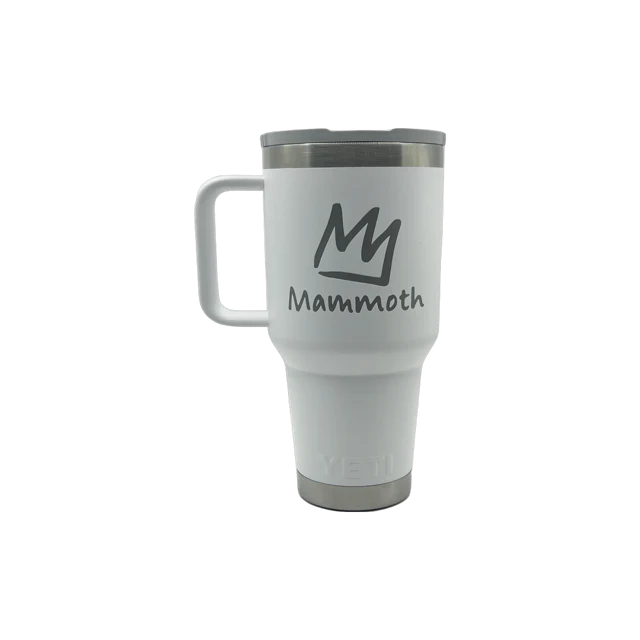 MAMMOTH CROWN YETI 30OZ TRAVEL MUG WITH STRAW - Image 4
