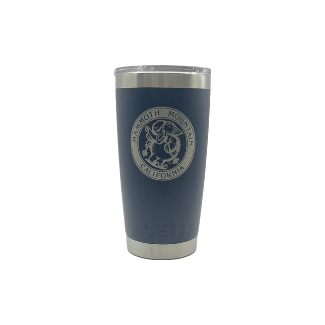 MAMMOTH SKI WOOLLY YETI 20OZ TUMBLER