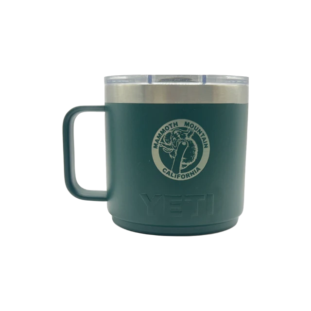 MAMMOTH SNOWBOARD WOOLLY YETI 14OZ MUG
