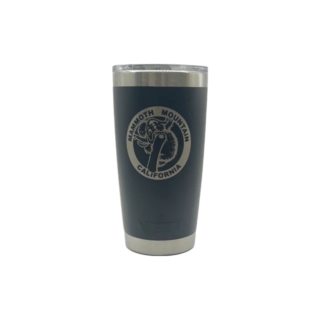 MAMMOTH SNOWBOARD WOOLLY YETI 20OZ TUMBLER