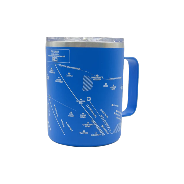 MAMMOTH TRAIL MAP LINE COFFEE TUMBLER - Image 2