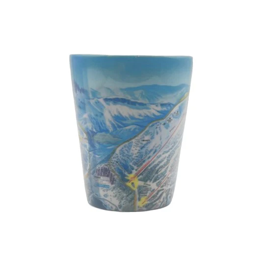 MAMMOTH TRAIL MAP SHOT GLASS - Image 3